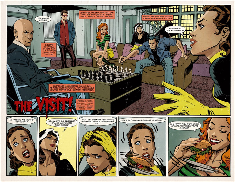 Illustration for article titled Take a Peek Inside Logan's Secret X-Men Comic Book